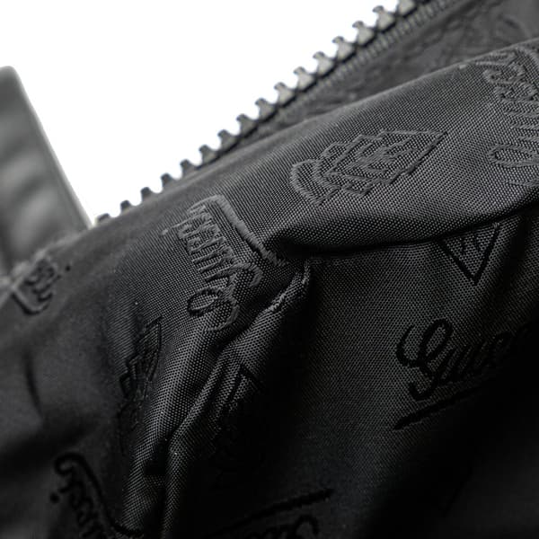 Pre-owned Gucci Web Coated Canvas Satchel Black