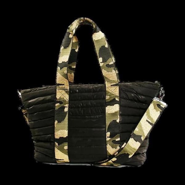 Wingman Think Royln Handväska - Solid Black Camo