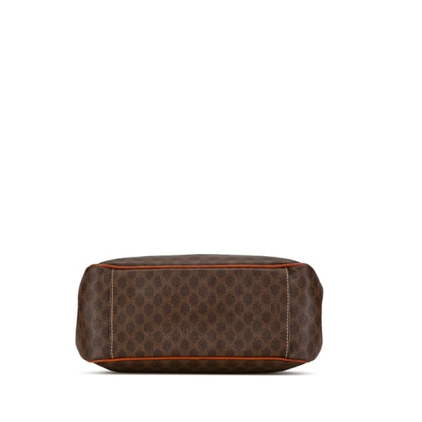 Pre-owned Celine Macadam Handbag Brown