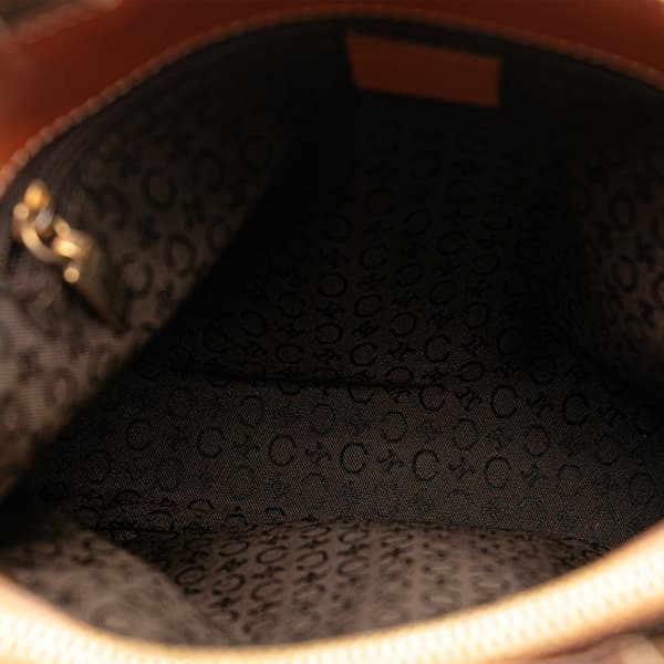 Pre-owned Celine Macadam Handbag Brown