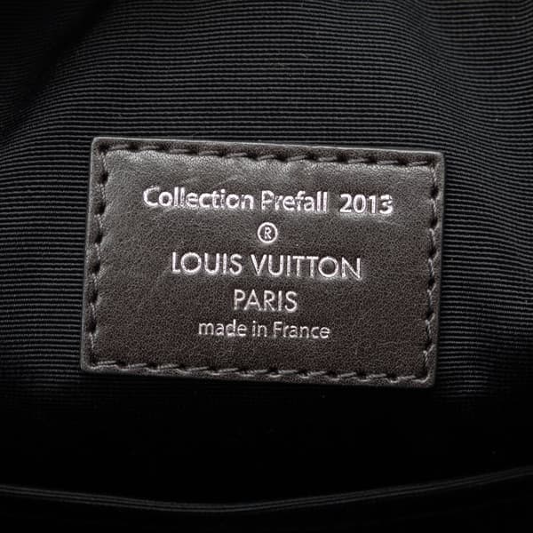 Pre-owned Louis Vuitton Monogram Tuffetage Deauville Cube Black