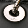 Miniatyrbilde 9 av 10: Pre-owned Dior Medium Calfskin Pockets Lady Dior Black