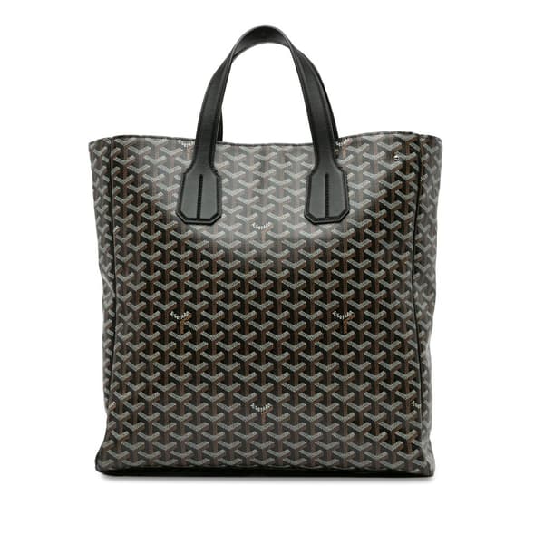 Pre-owned Goyard Goyardine Voltaire  Black