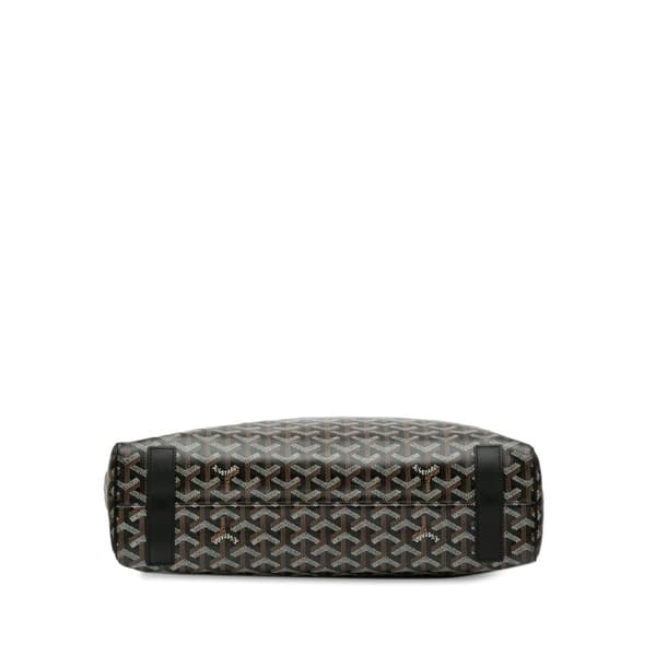 Pre-owned Goyard Goyardine Voltaire Black