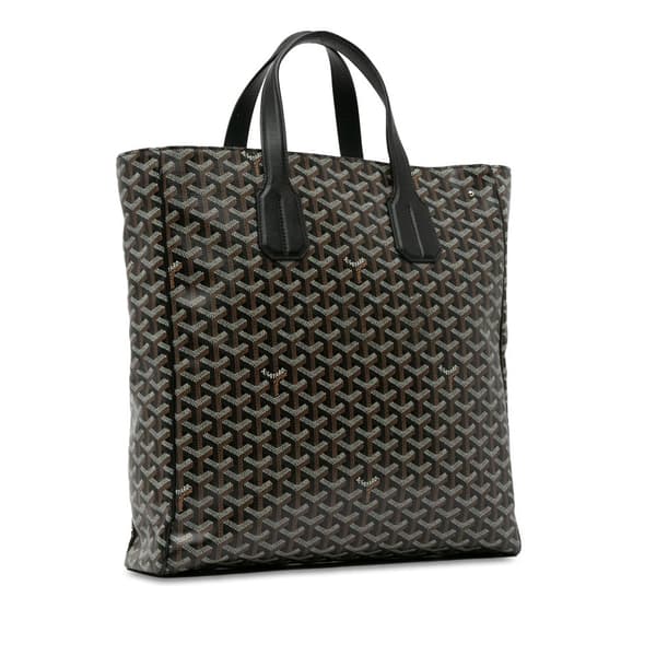 Pre-owned Goyard Goyardine Voltaire Black