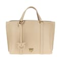 Miniatyrbild 1 av 2: Pinko Carrie Shopper Classic Handväska - Beige - Beige