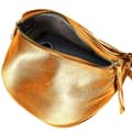 Miniatyrbild 3 av 4: Glamour Shiny Gallantry Orange Crossbody bältesväska