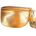 Miniatyrbild 4 av 4: Glamour Shiny Gallantry Orange Crossbody bältesväska