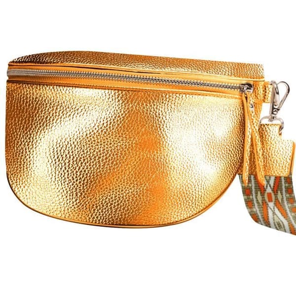Glamour Shiny Gallantry Orange Crossbody bältesväska