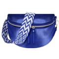 Miniatyrbild 1 av 4: Glamour Shiny Gallantry Blå axelväska - GALLANTRY - Crossbody bältesväska - Shiny - Blandat