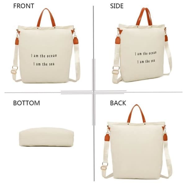 Sidoff Kabin Seabag i Jeans Gallantry Beige - GALLANTRY - Sidoff Kabin - Beige - Slät - Axelrem