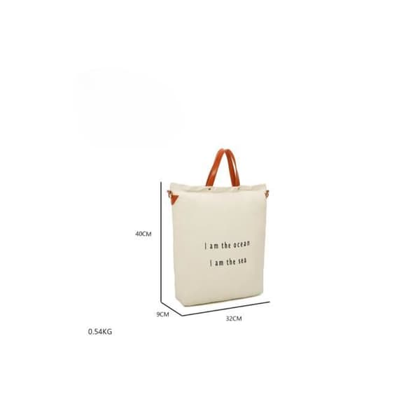 Sidoff Kabin Seabag i Jeans Gallantry Beige - GALLANTRY - Sidoff Kabin - Beige - Slät - Axelrem
