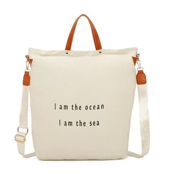Sidoff Kabin Seabag i Jeans Gallantry Beige - GALLANTRY - Sidoff Kabin - Beige - Slät - Axelrem