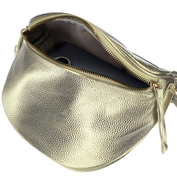 Glamour Shiny Gallantry Gold Crossbody bältesväska