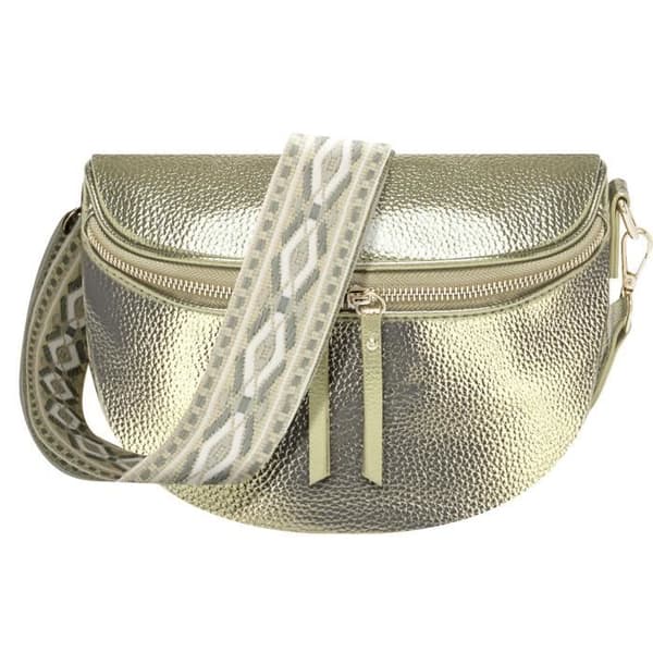 Glamour Shiny Gallantry Gold Crossbody bältesväska