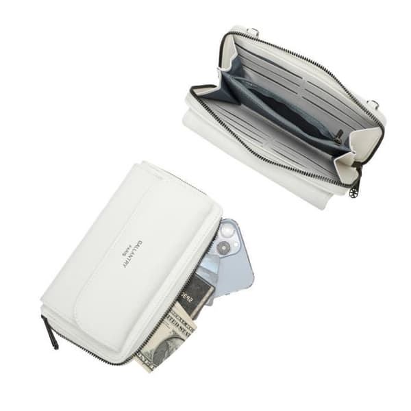 White Gallantry Leather Wallet Axelväska - Blandat - Slät - Ingen stängning