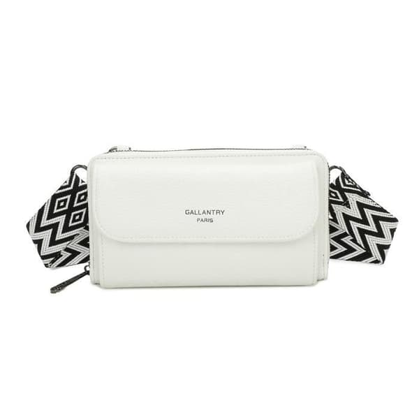 White Gallantry Leather Wallet Axelväska - Blandat - Slät - Ingen stängning