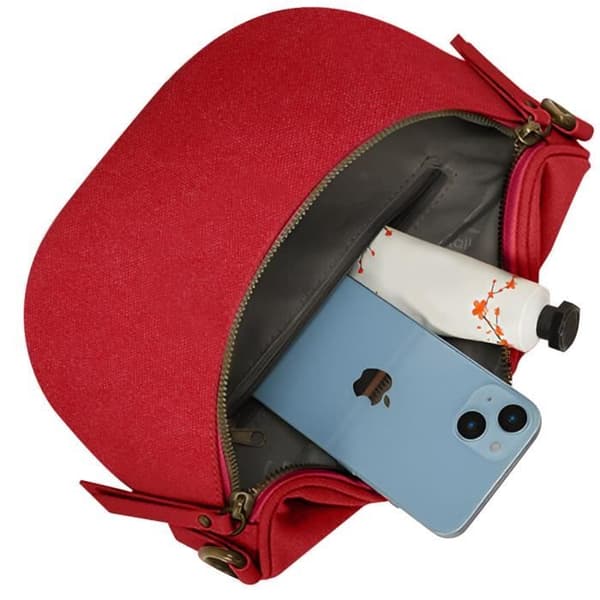 Sac Banane - GALLANTRY - Luna - Syntetiskt tyg - Rosa - Bärrem med dragkedja