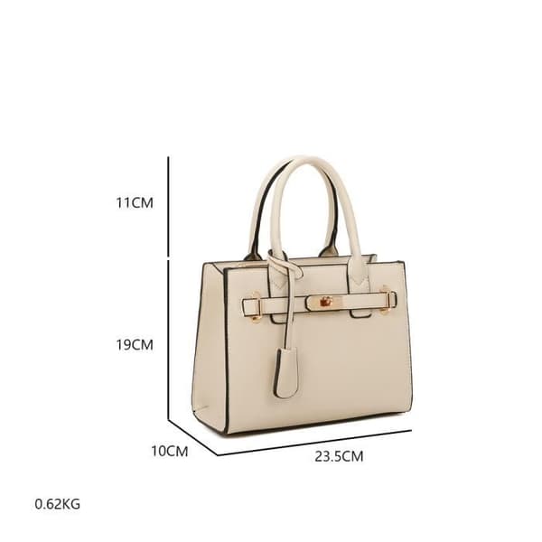 Handväska - GALLANTRY - Camélia - Beige - Axelrem - Dragkedja
