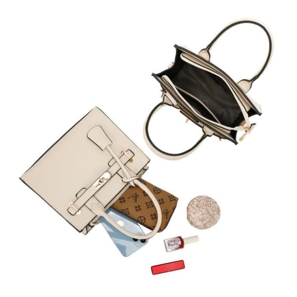 Handväska - GALLANTRY - Camélia - Beige - Axelrem - Dragkedja