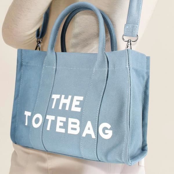 Handväska The Totebag i Gallantry Blå - GALLANTRY - Unisex - Dragkedja - Slät