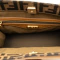 Miniatyrbild 5 av 10: Pre-owned Fendi Zucca Canvas Front Pocket Tote Brown