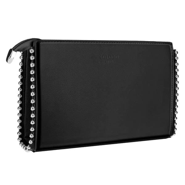 Axelväska - GALLANTRY - Lovely Studded - Svart - Syntet - Dragkedja - Kornig