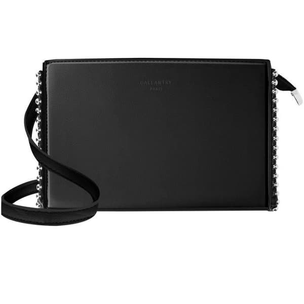 Axelväska - GALLANTRY - Lovely Studded - Svart - Syntet - Dragkedja - Kornig