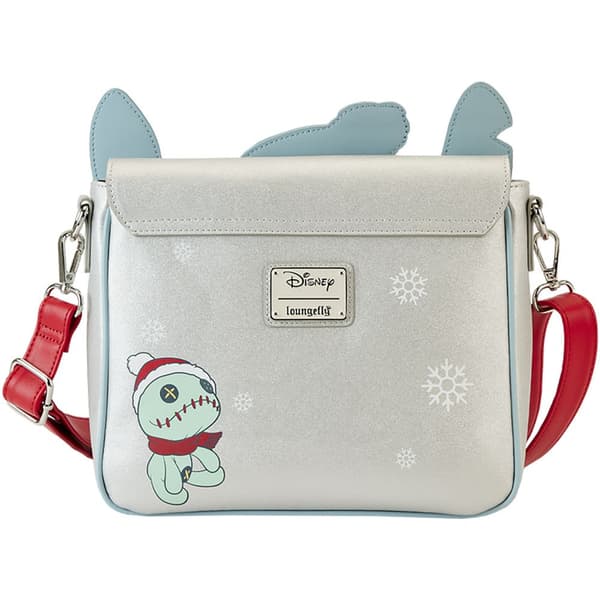 Loungefly Holiday Lilo Och Stitch-handväska Blå