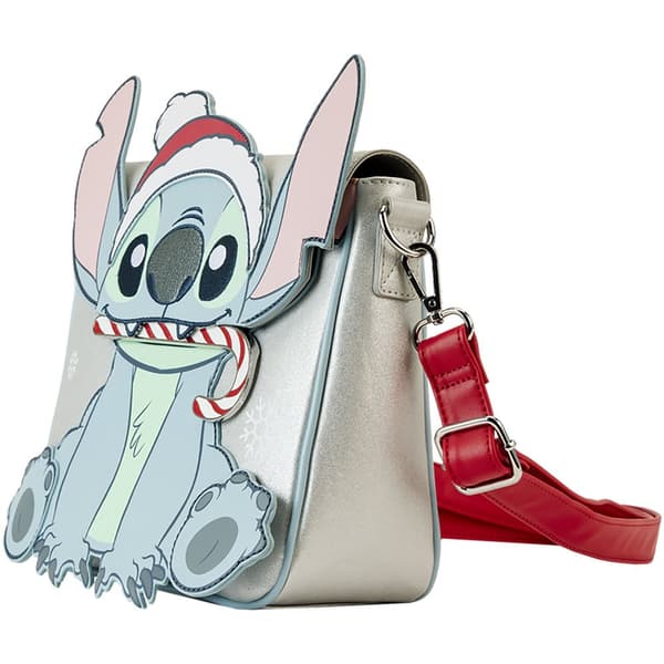 Loungefly Holiday Lilo Och Stitch-handväska Blå