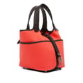 Miniatyrbillede 2 af 10: Pre-owned Hermès Toile Goeland and Swift Cargo Picotin Lock 18 Pink