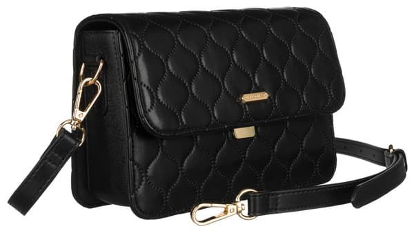 Elegantní, prošívaná crossbody messenger kabelka - David Jones