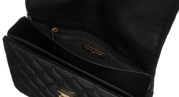 Elegantní, prošívaná crossbody messenger kabelka - David Jones