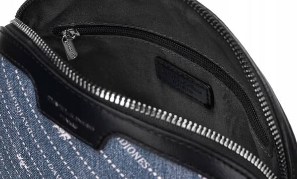 Dámská messenger taška z ekologické kůže imitující džíny - David Jones