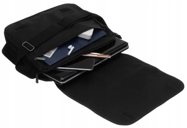 Ungdoms polyestertaske med bred, justerbar rem - Loren