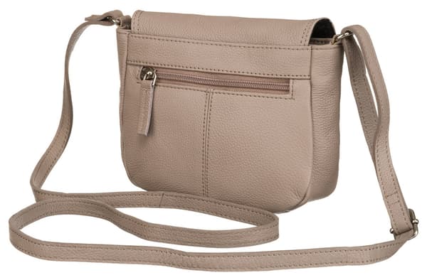 Elegantní dámská messenger taška z přírodní kůže - Peterson