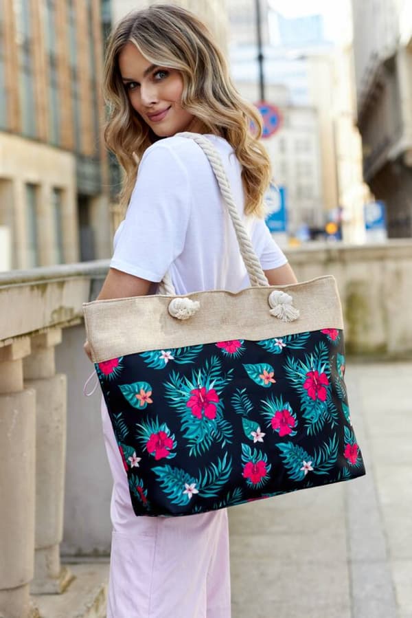 Strand shopper taske til kvinder