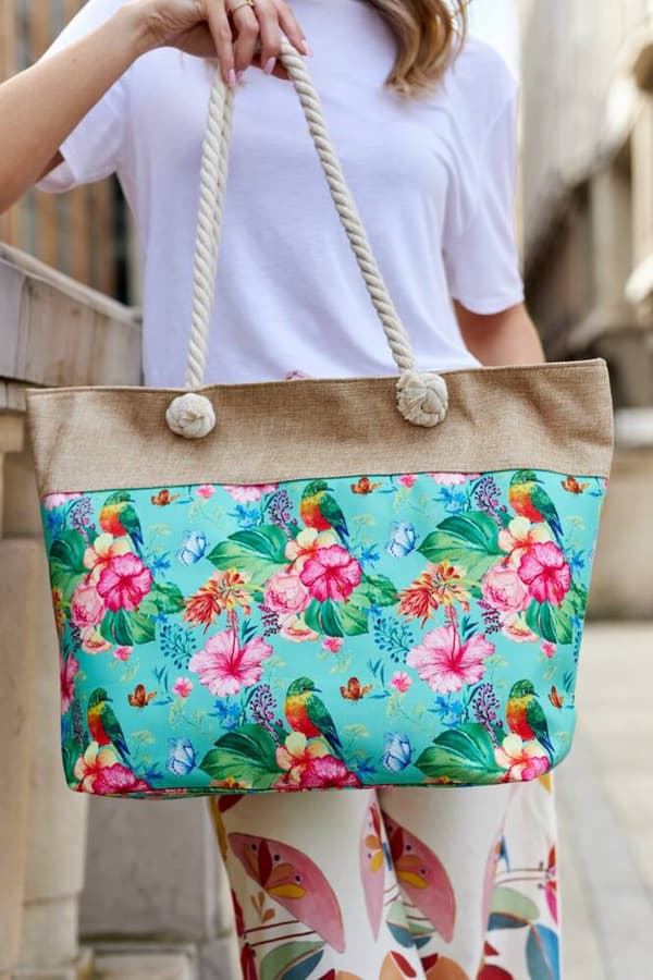 Strand shopper taske til kvinder