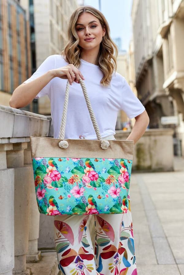 Strand shopper taske til kvinder