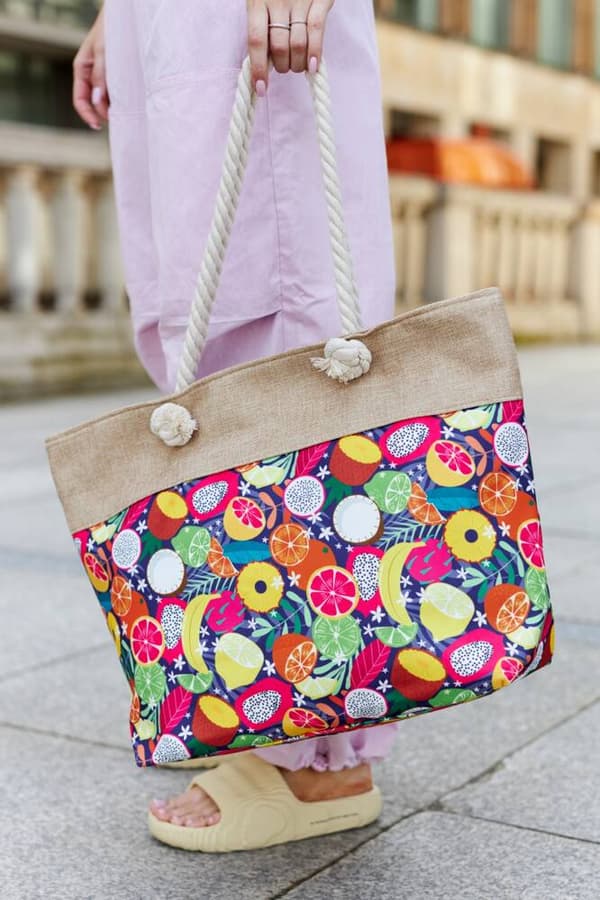 Strand shopper taske til kvinder