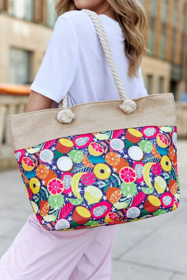Strand shopper taske til kvinder