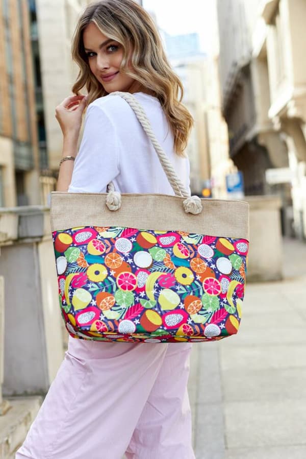 Strand shopper taske til kvinder