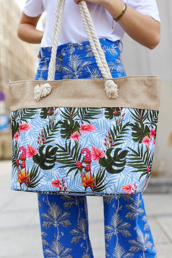 Strand shopper taske til kvinder
