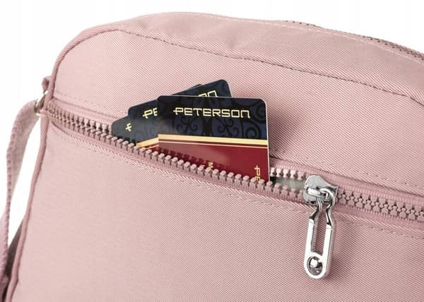 Messenger taske i nylon til kvinder - Peterson