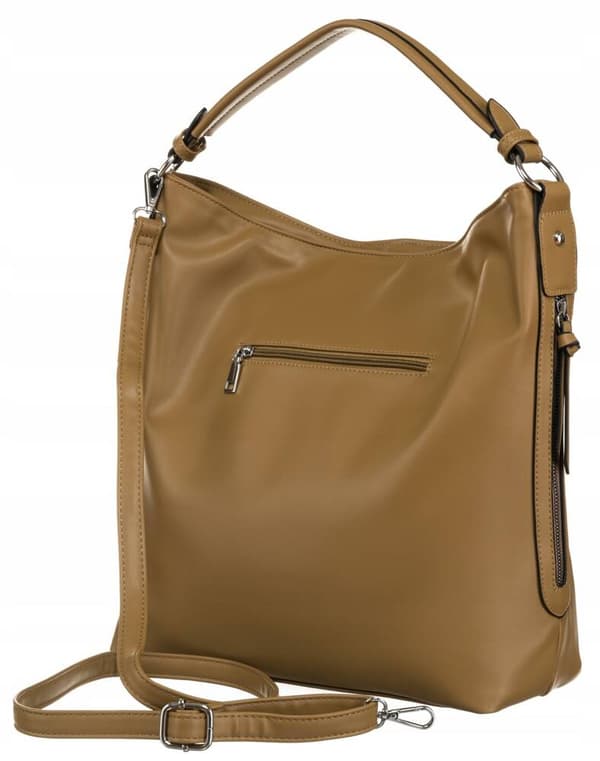 Klasická dámská shopper taška z ekologické kůže - Rovicky