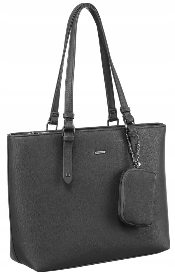 Dámská shopper taška z ekokůže s přídavnou kabelkou - Rovicky