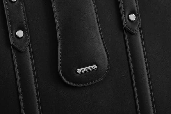 Elegantní dámská shopper bag z ekologické kůže - Rovicky