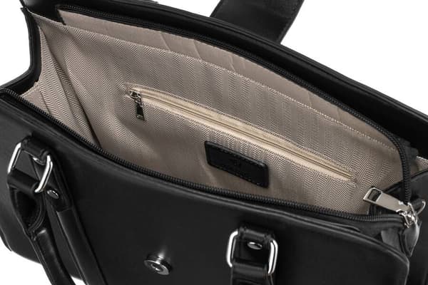 Elegantní dámská shopper bag z ekologické kůže - Rovicky