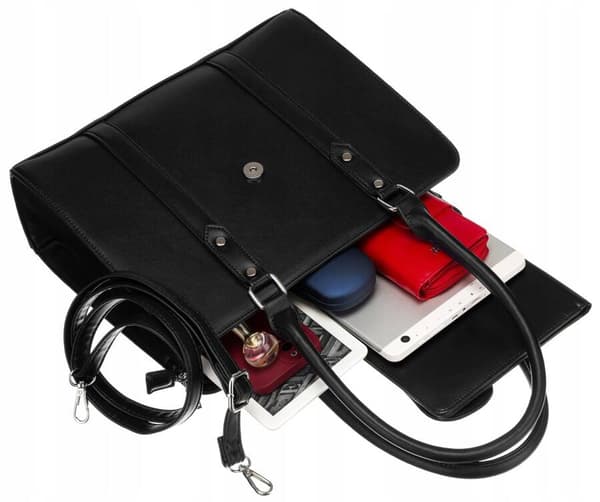 Elegantní dámská shopper bag z ekologické kůže - Rovicky