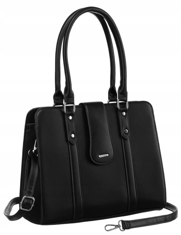 Elegantní dámská shopper bag z ekologické kůže - Rovicky
